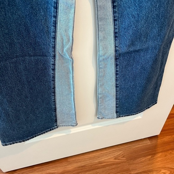 Adriano Goldshmied Daily Blue Virgo Champlain Two Toned Wide Leg Jean NWT - Picture 9 of 16